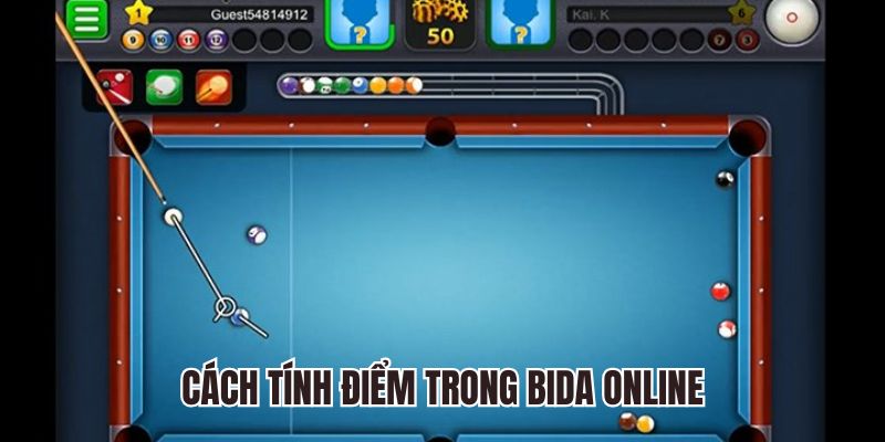 Cách tính điểm trong Bida online